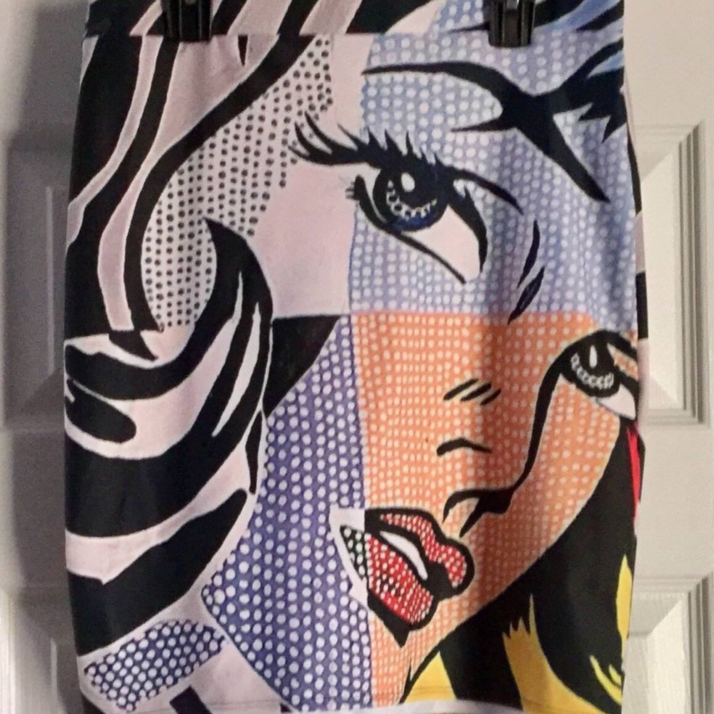 Lichtenstein skirt - Very 80’s!